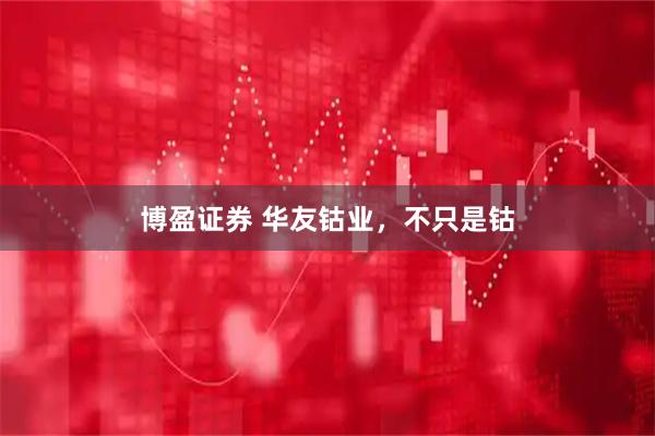 博盈证券 华友钴业，不只是钴