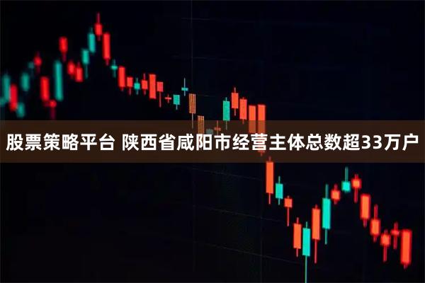 股票策略平台 陕西省咸阳市经营主体总数超33万户